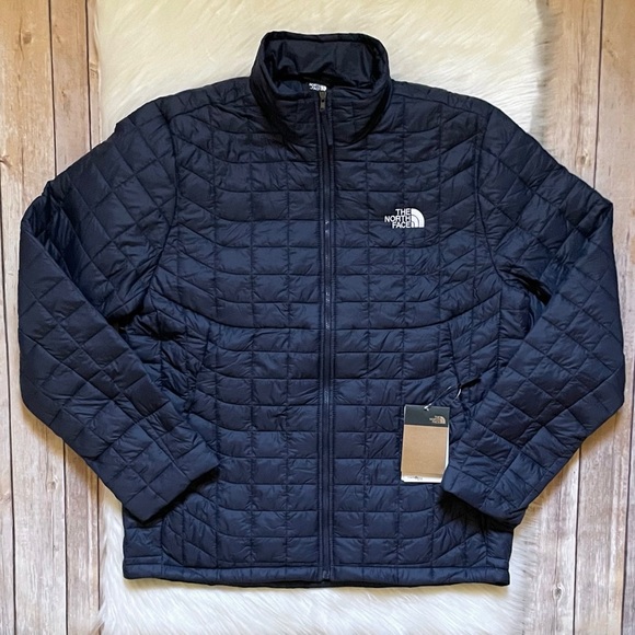 The North Face Men’s ThermoBall Eco Navy Jacket - Picture 2 of 9